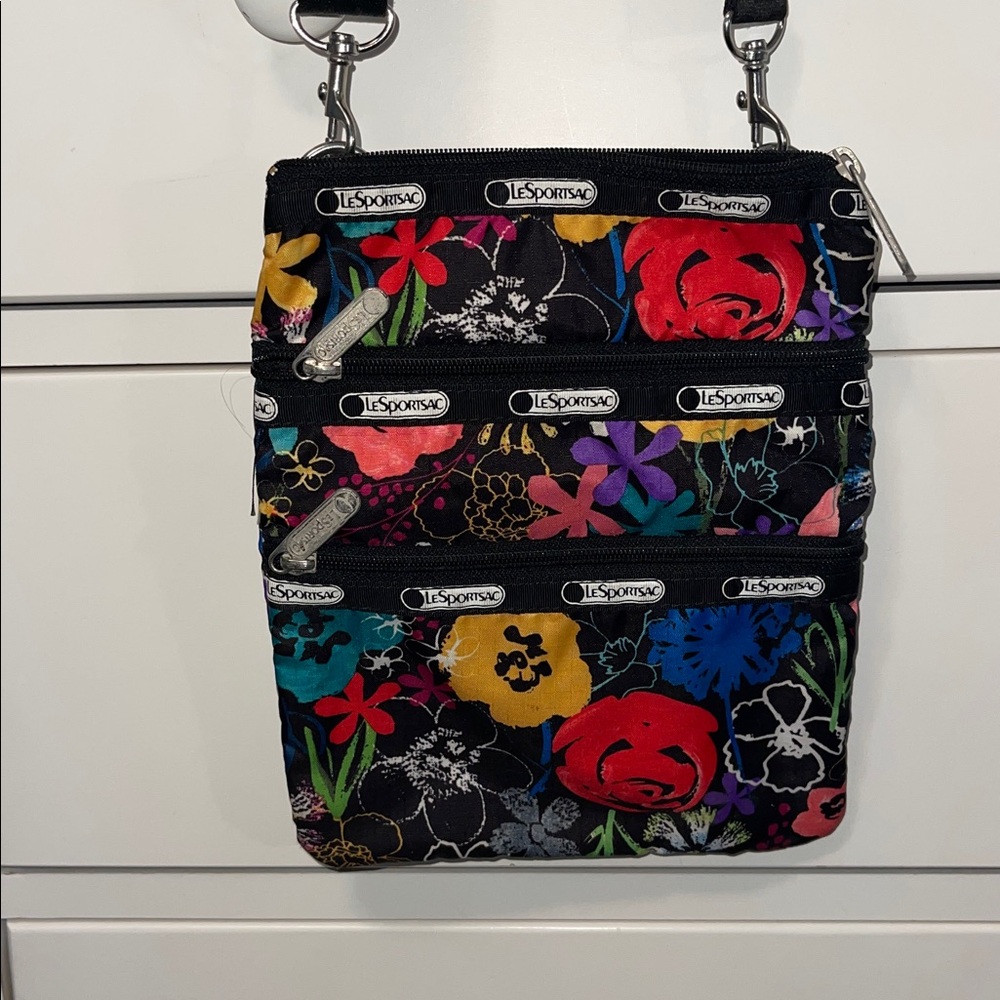 LeSportsac Multicolor Floral Crossbody Bag